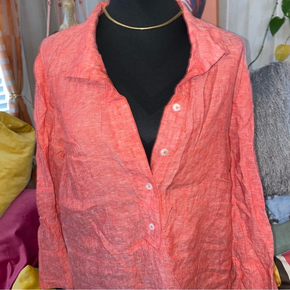 Chico's 3/4 Sleeve Blouse - Picture 2 of 5